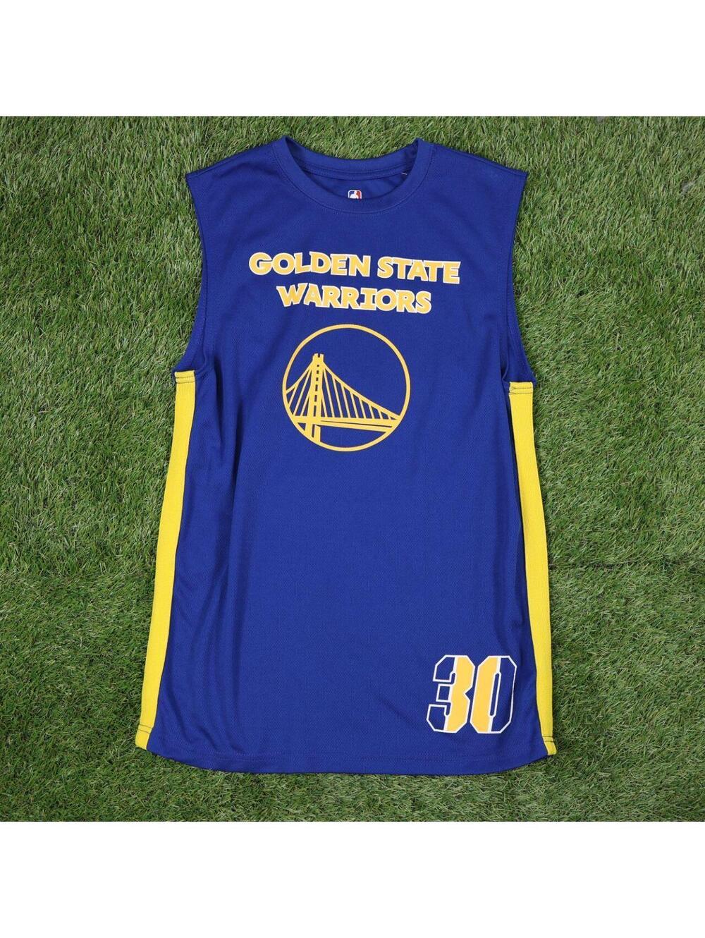 Golden State Warriors Stephen Curry #30 Blue Basketball Jersey